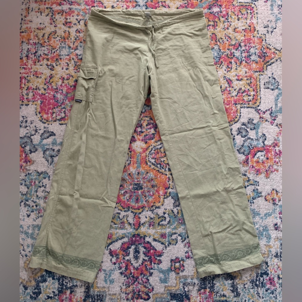 Prana 100% Cotton Wide Leg Yoga Pants